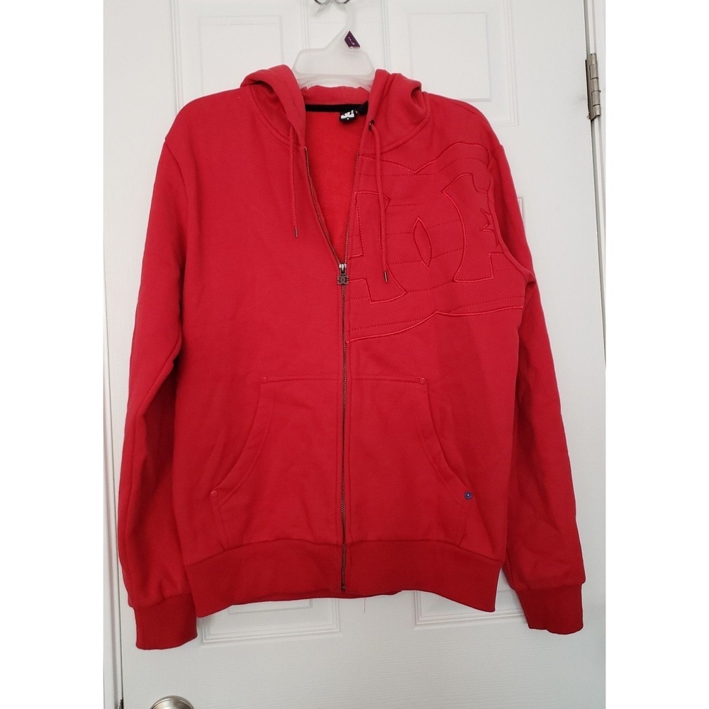 DC Comics Mens hoodie Jacket Red Size‎ Small